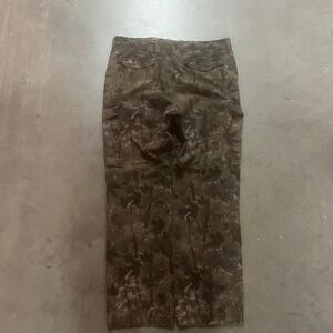 Old navy men's camo green brown cargo loose fit pants outdoors hike‎ 38
